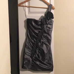 One shoulder formal dress